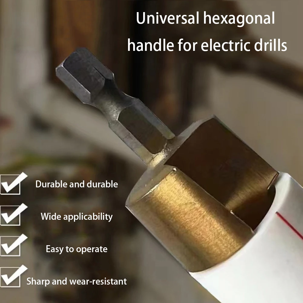 

6,35 мм шестигранный хвостовик PPR подъемное сверло ступенчатое сверло расширительное сверло для водопроводных труб инструмент для подключения водопроводных труб