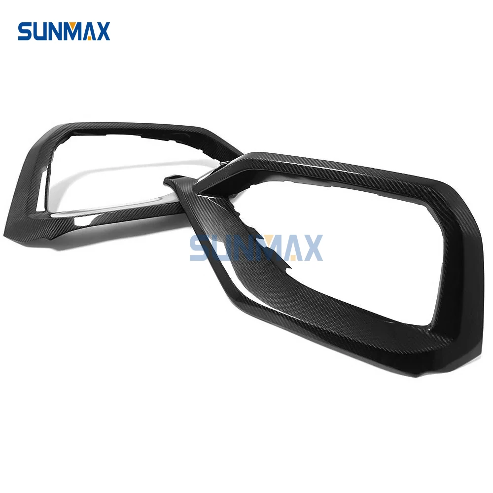 For Subaru WRX VB STI 2022 2024 2024 Car Front Fog Light Frame Cover Dry Carbon Fiber Exterior Accessories