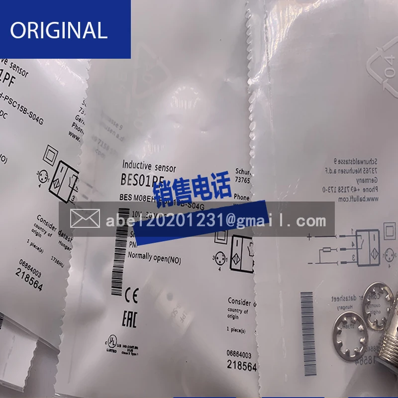 

BRAND NEW ORIGINAL SENSOR M08EH-PSC15B-S04G BS18-DL-CN6X BS18-DL-CP6X IM08-1B5NS-ZWK IH06-02BPS-VT1 IMB18-12NPSVU2K