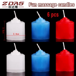 Scrub Body Treatment Low temperature candles romantic fun men women flirt lighting skin care Massage candles Health 6