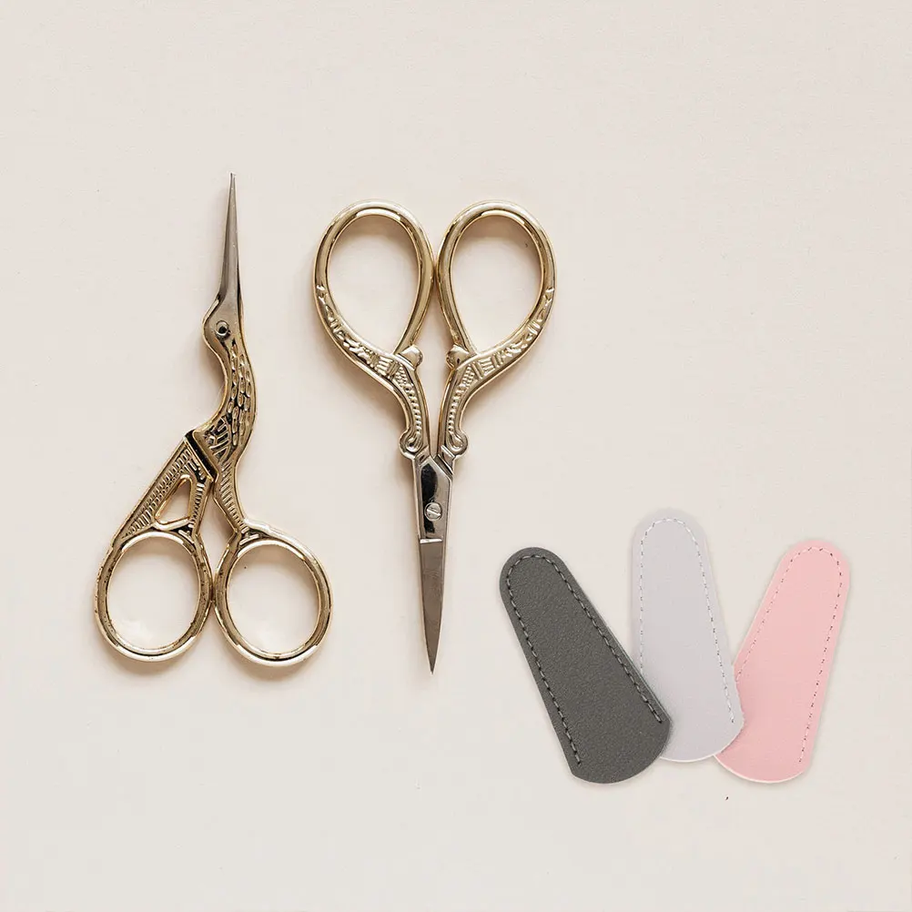 

3PCS Scissors Cover Durable PU Salon Hairdressing Scissors Protective Cover Shear Covers Safe Storage Premium Quality
