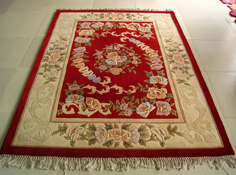 High Quality Wool Oriental Customized  Factory direct  Living Room Handmade Carpet