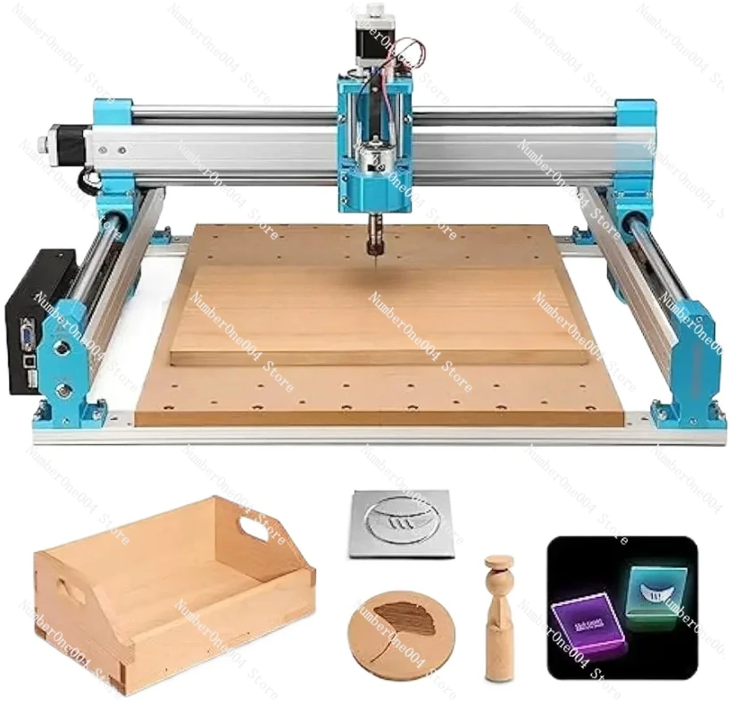 Applicable to CNC Router Machine 4040-PRO for Woodworking Metal Acrylic MDF Cutting Milling, GRBL Control, 3 Axis CNC Engraving