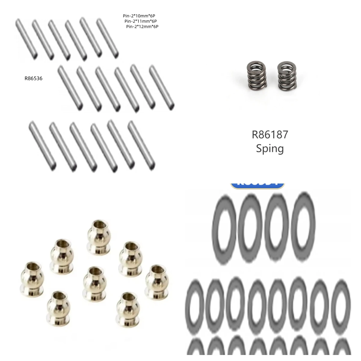 

Запасные части RGT R86536 R86187 R86048 R86534 для EX86190 EX86150/86170 RESCUER 1/10, реалистичный гусеничный 4WD, настоящая внедорожная модель автомобиля