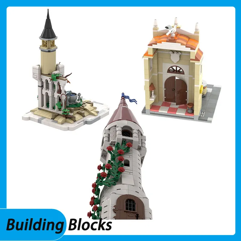 

Clearance small particle assembly building blocks toy building MOC-170477 354pcs tower model decoration 231787 Christmas holiday