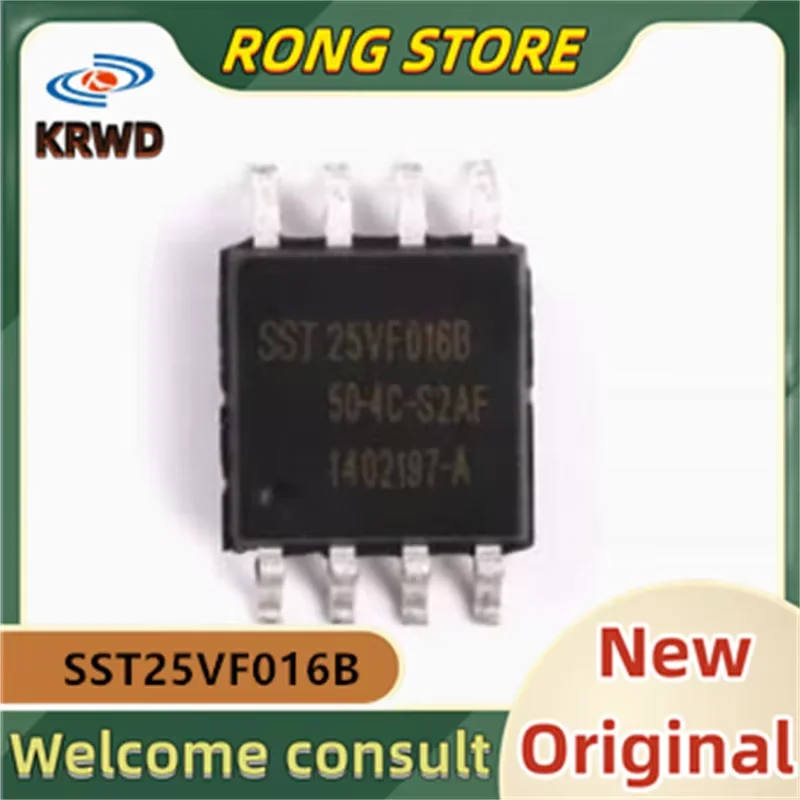 

(10PCS) New and Original Chip IC SST25VF016B-50-4C-S2AF SST25VF016B 25VF016B SOP-8