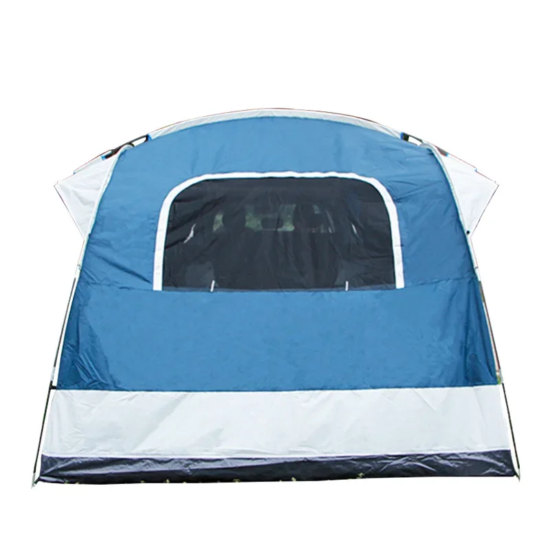 Outdoor rear tent camping double-deck SUV car roof side arbor park tent