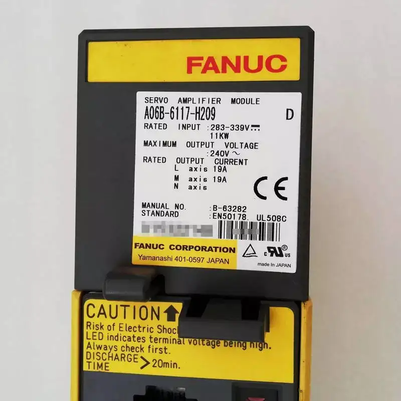 

A06B-6117-H209 New Fanuc Servo Driver IN STOCK Fast ship