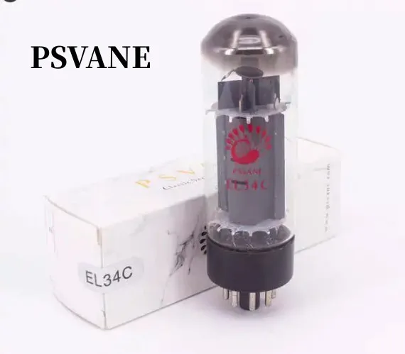 PSVANE Tube EL34C Original Factory Matched Pair Replace EL34 6CA7 6L6 for Vacuum Tube Amplifier HIFI Amp Audio Free Shipping