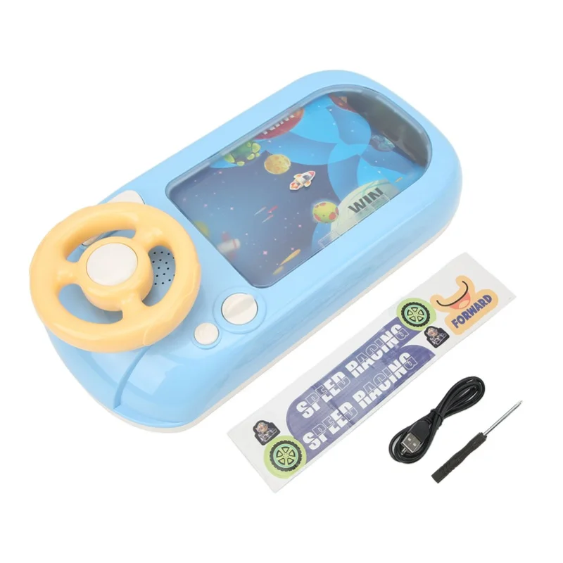 

Driving Steering Wheel Toy Electric Learning Educational Pretend Steering Wheel Toy For Children Spacecraft