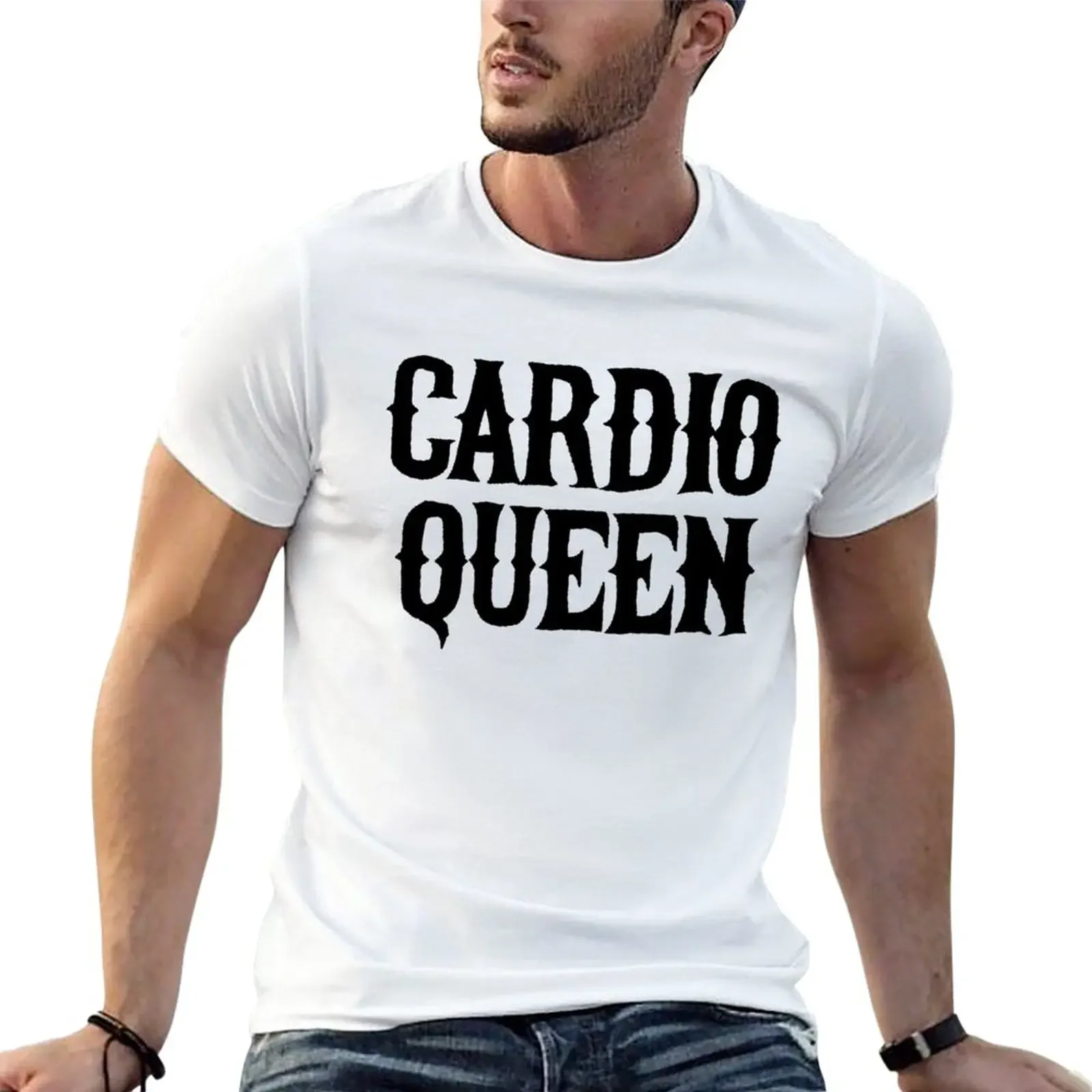 Cardio Queen T-Shirt hippie clothes shirts graphic tees men clothes