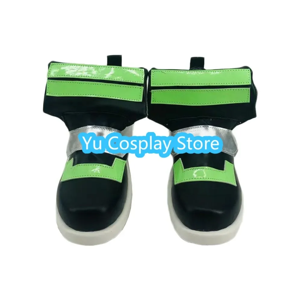 유 코스프레 스토어 사이버펑크 에저러너스 레베카 코스프레 신발 애니메이션 게임 롤플레잉 신발 부츠 할로윈 파티