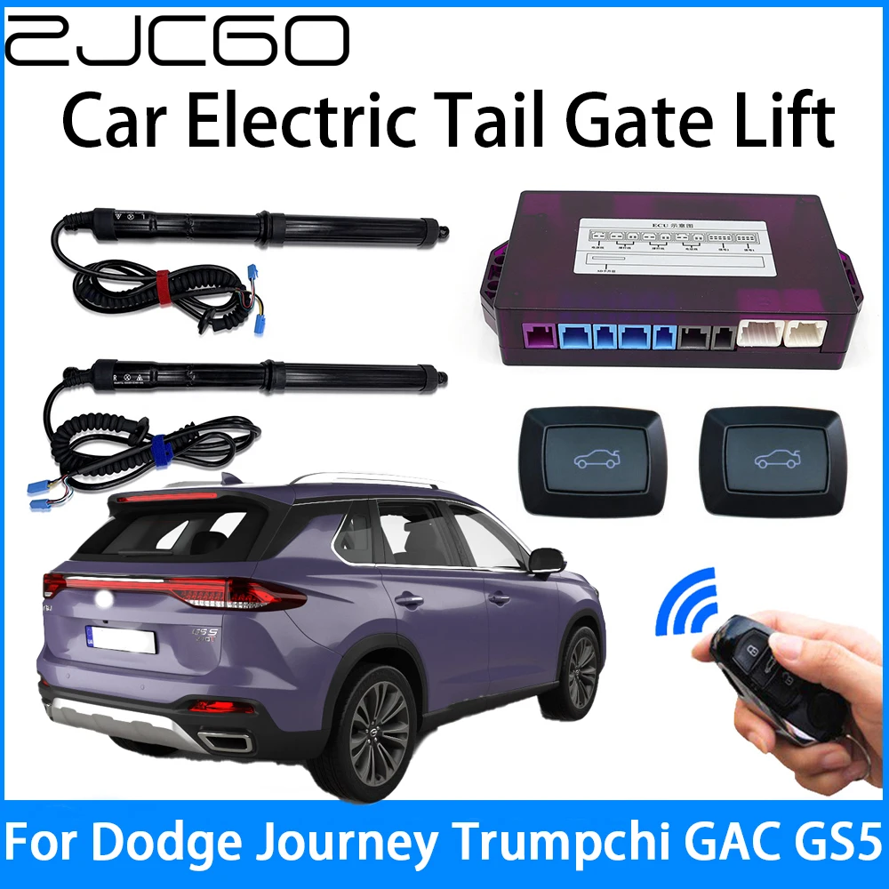 ZJCGO Power Trunk Electric Suction Tailgate Intelligent Tail Gate Lift Strut For Dodge Journey Trumpchi GAC GS5 2018~2024