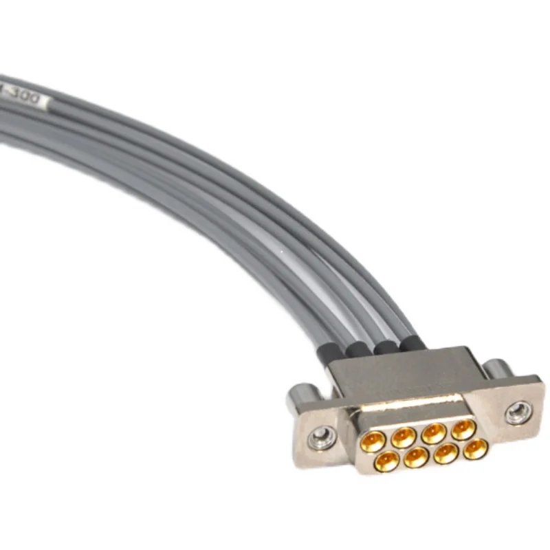 Gu Bo YAT Male SMA Male 8-channel Flexible Cable Assembly Matched with 3506 Series Cable DC-18GHz