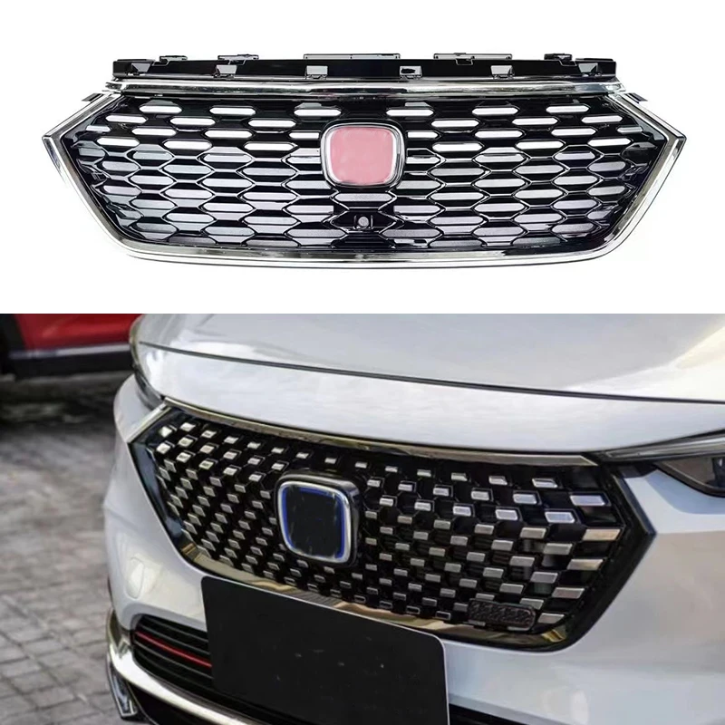 

Fit for Honda HRV 2022 High Quality ABS Grille Auto Exterior Accessories Easy Installation Front Car Bumper Grille