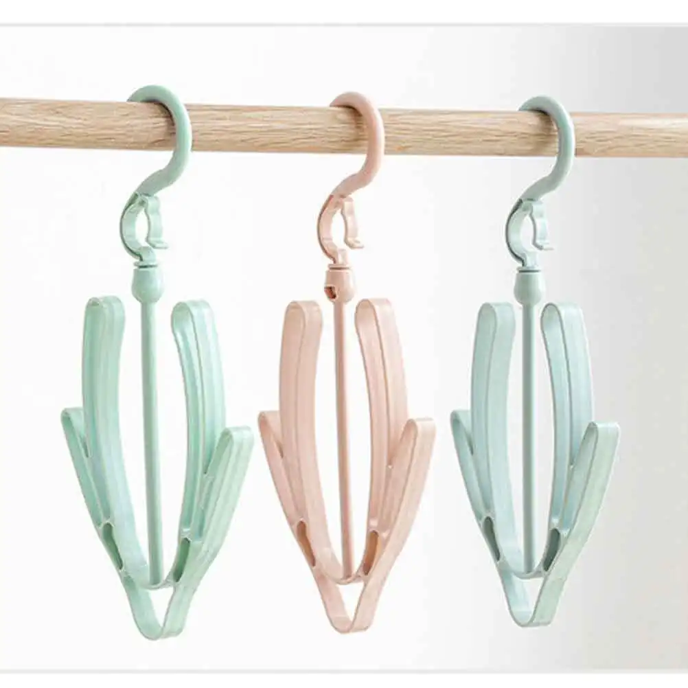 Étagère de séchage de chaussures, 4 pièces, cintre mobile, matériau PP, légère, garde les chaussures en bonne forme, support mobile