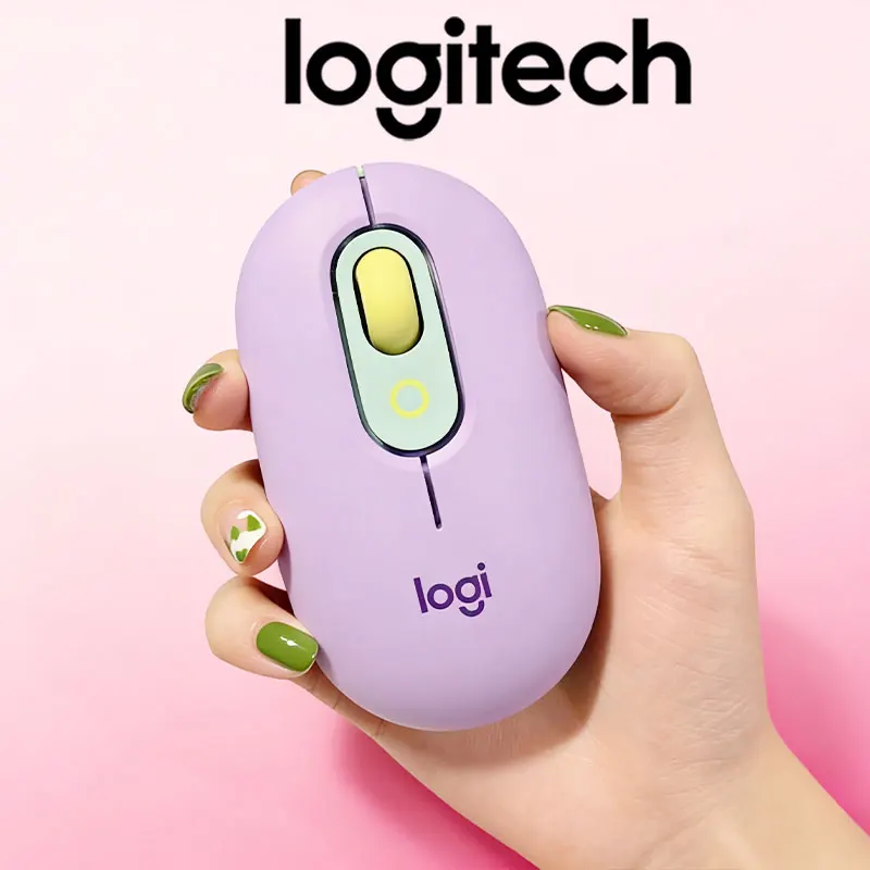 

LogitechM350 M350POPMouse–Colorful Ergonomic Mouse for Home,Office,and Gaming; Combines Style and Performance;Limited Time Offer