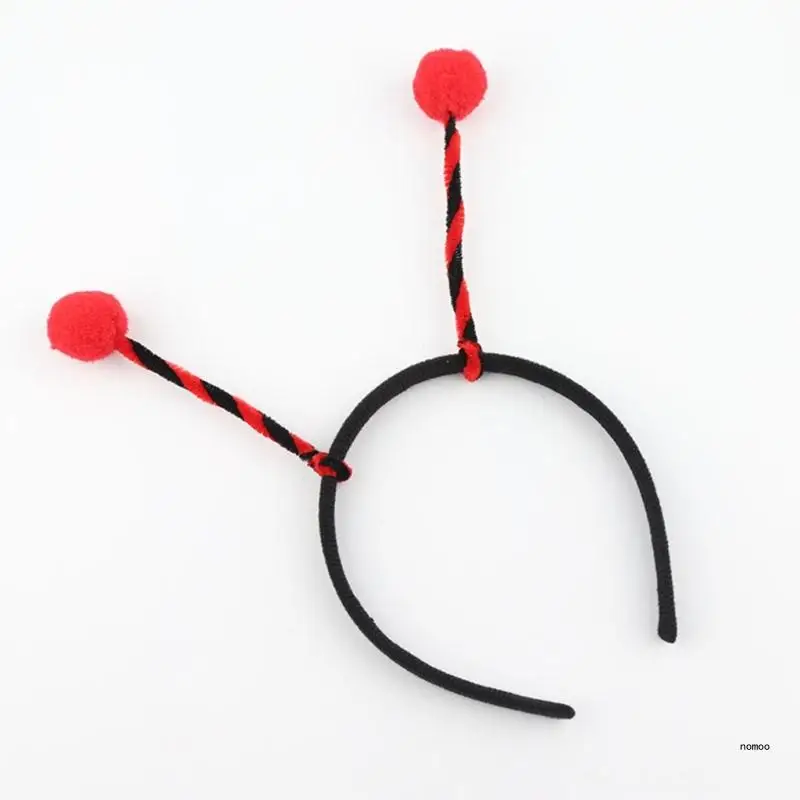 Diadema antena abeja, disfraz abeja, insecto, mariquita, accesorios para cabello para niños y adultos