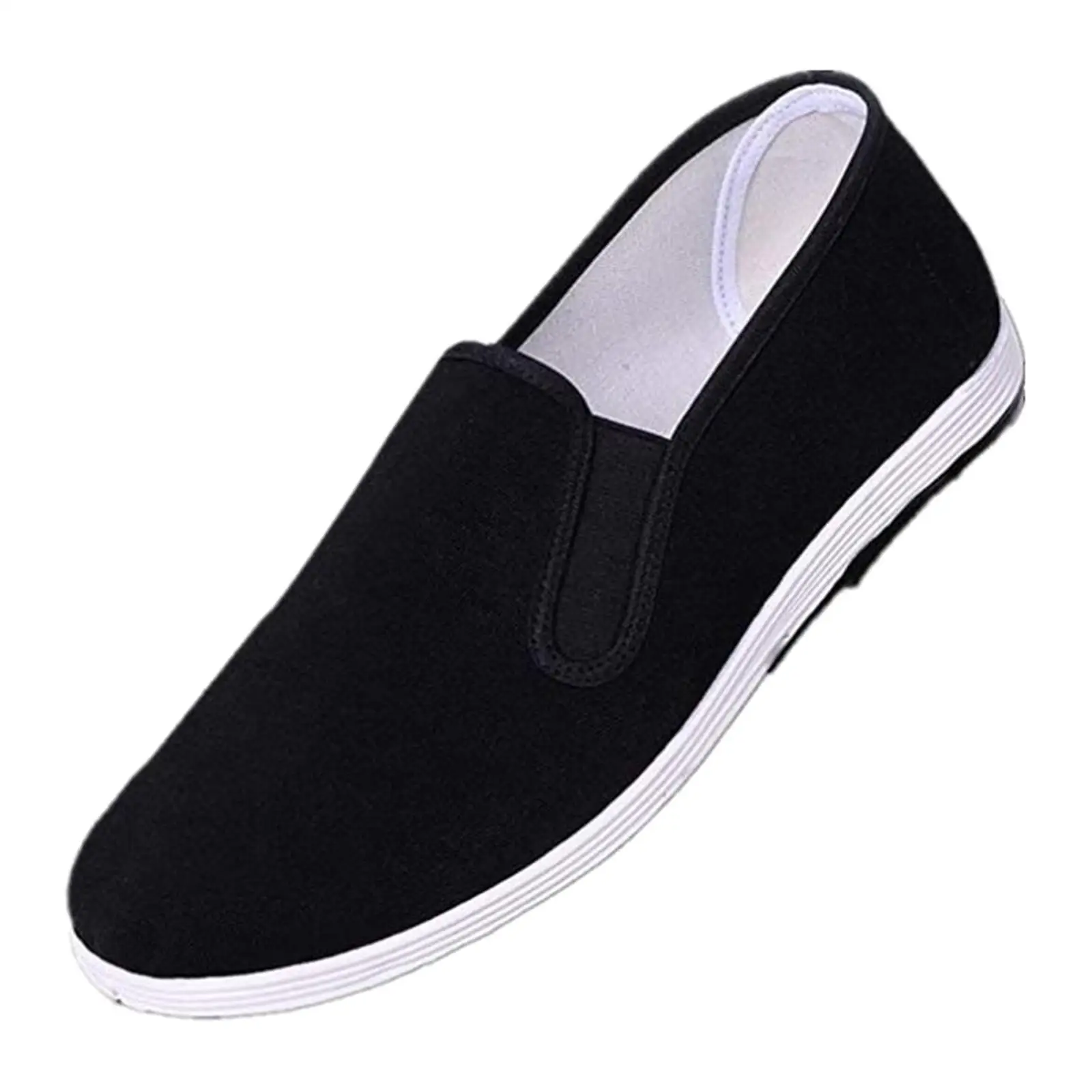 Chinese Traditional Kung Fu Martial Arts Tai chi Slipper Shoes Black 42 Size