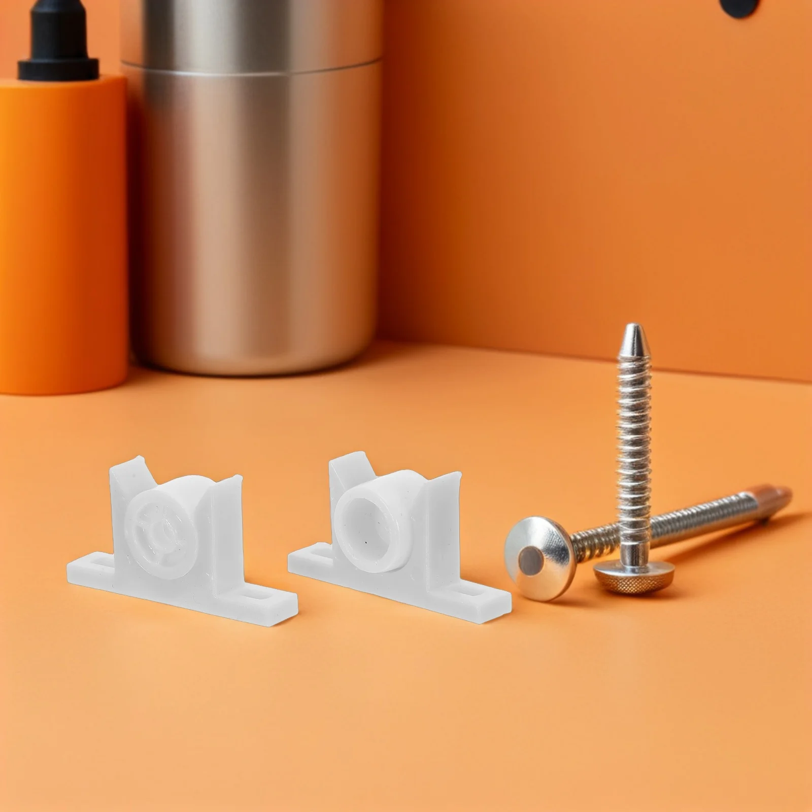 30 مجموعة من البلاستيك مزلاج خزانة الكرة المصيد السلس دفع إغلاق سهلة التركيب كاذبة الجبهة درج كليب خزانة الأجهزة خزانة