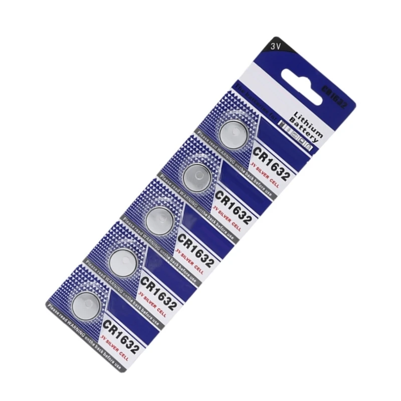بطاريات زر 20CB موثوقة CR1632 مثالية للساعات والآلات الحاسبة وجهاز التحكم عن بعد