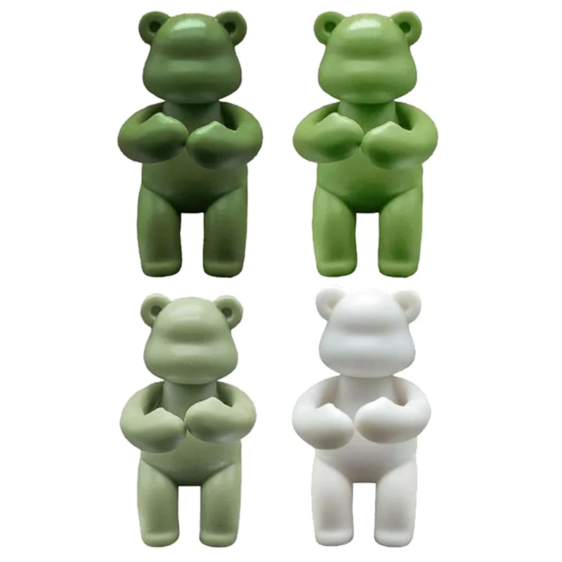 4 Pcs Plant Propagation Bear Stem Support Plant Cutting Holders Plant Nurturing Supports-A77G