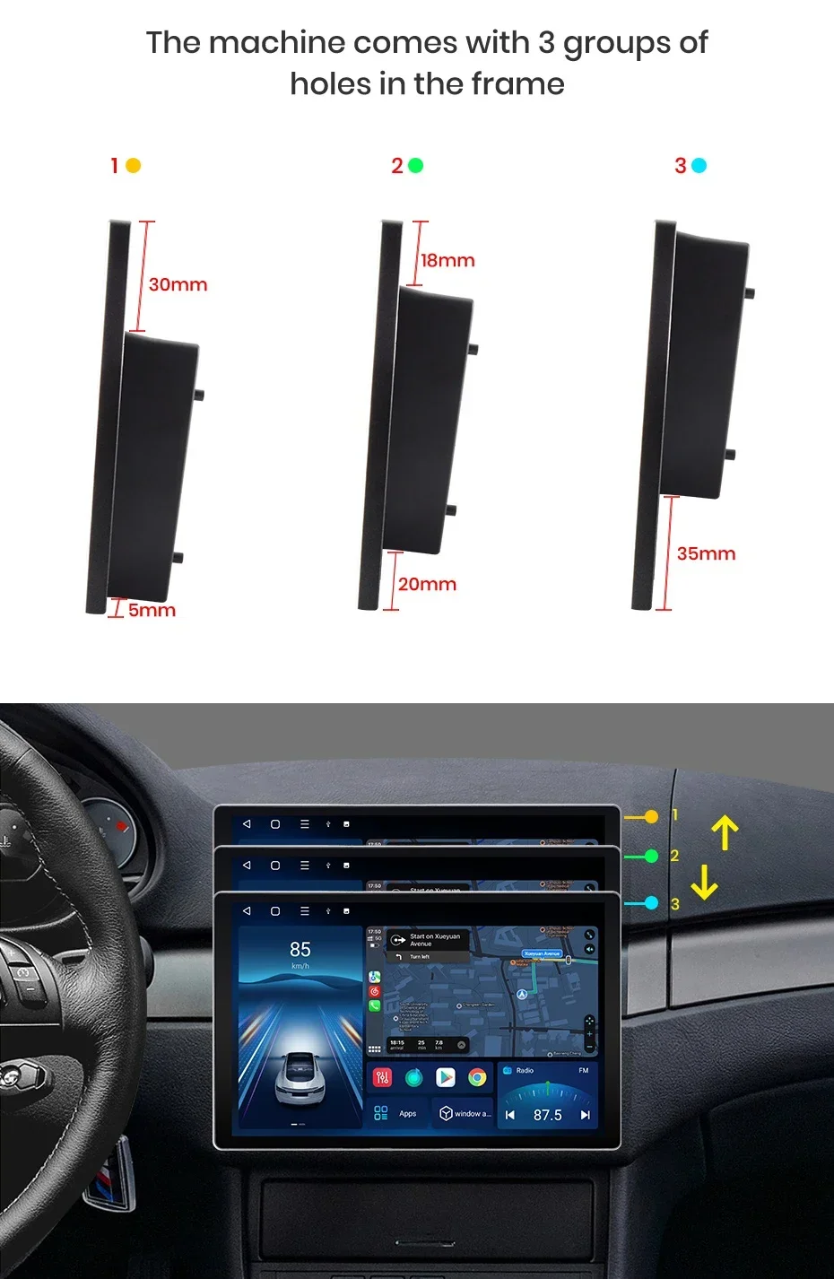 2K QLED Bildschirm Auto Radio Für Renault Clio 4 ZOE 2012-2019 Drahtlose CarPlay Android Auto Multimedia autoradi – Detail 32