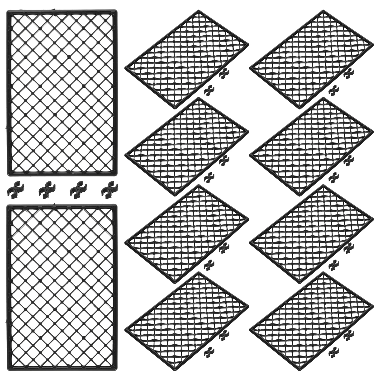 

30 Pcs Rc Car Garage Parking Panel Model Diy Mini Pretend Plastic Traffic Assembly Racing Car Display Drift Field Sturdy
