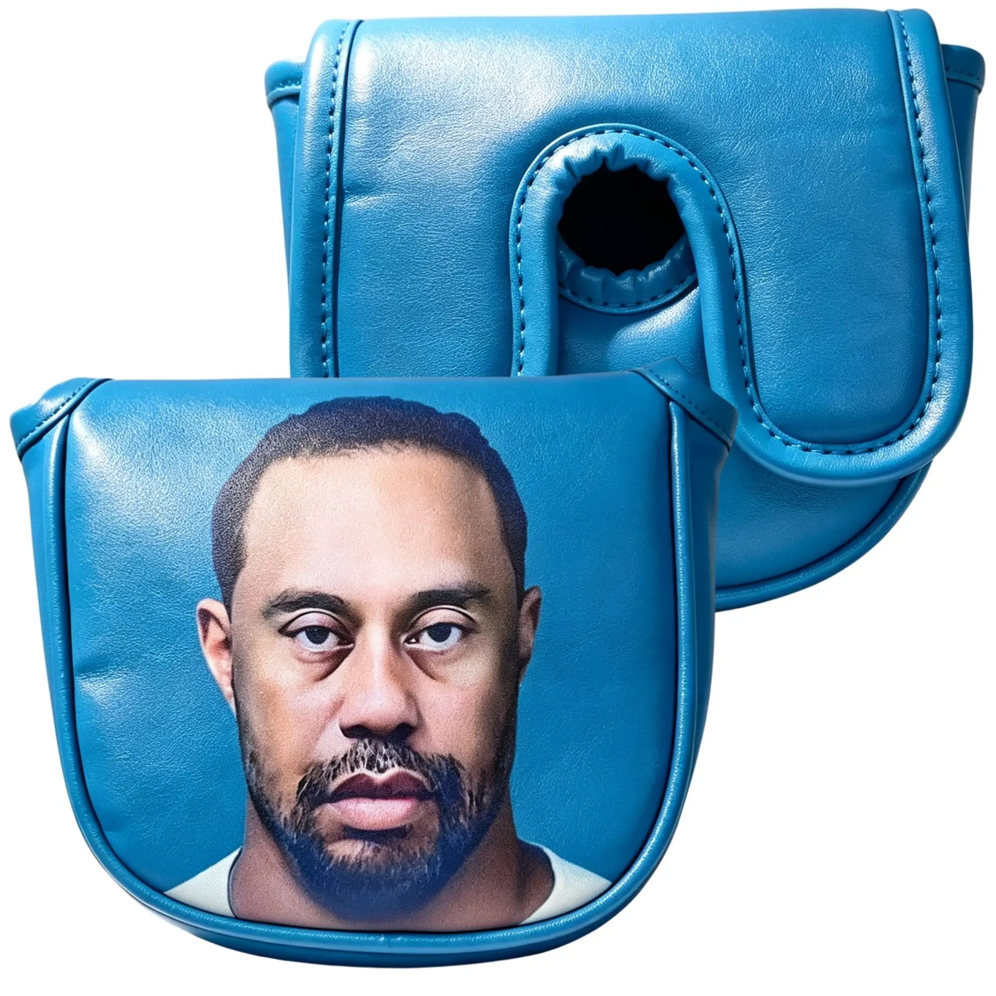 Premium Putt Cover for DF3, Golf Club Protector Putter Headcover with Pattern, Funny Golf Accessories for Dad & Men