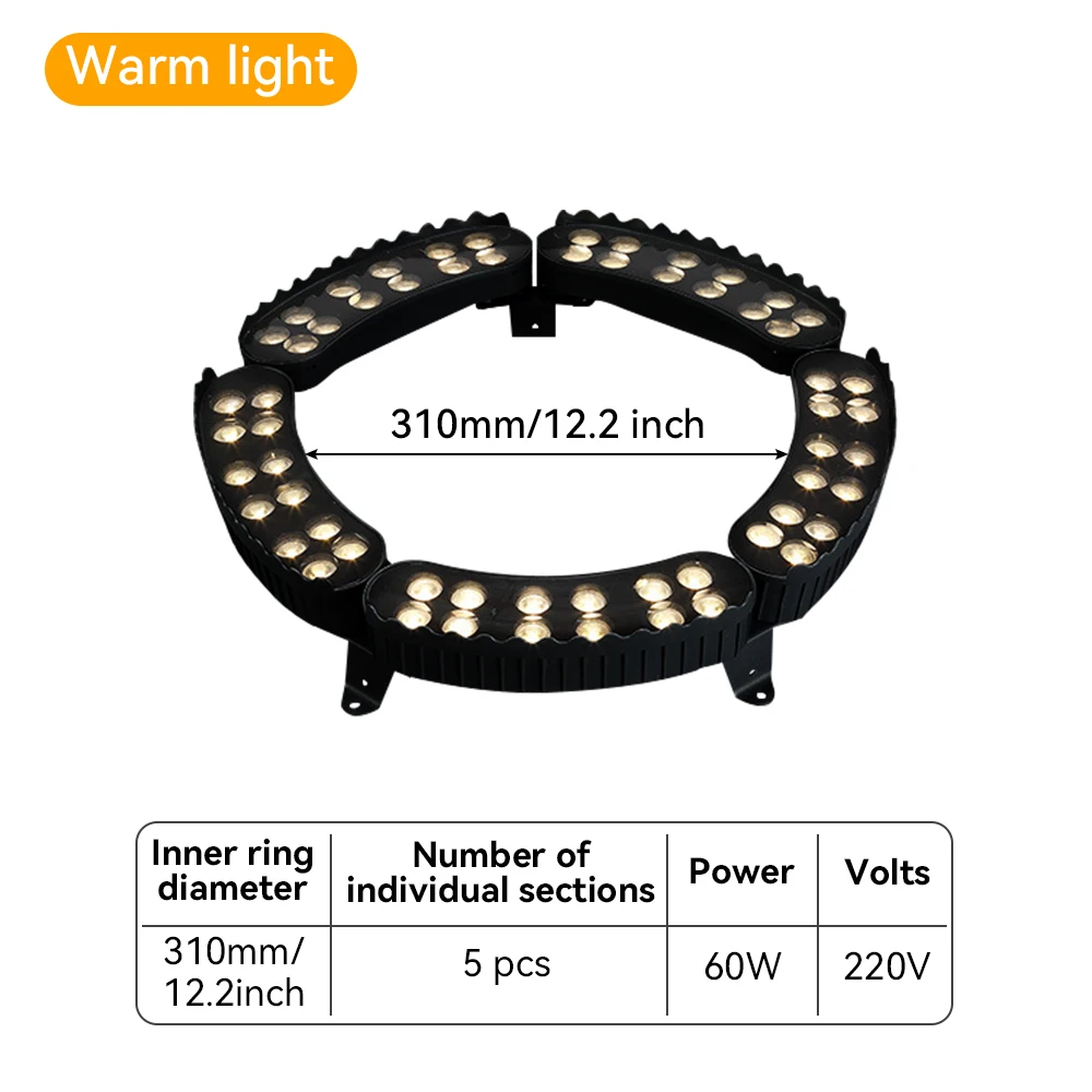 5 Stuks Led Boom Knuffelen Lamp 85-265V Outdoor Kerstboom Holding Verlichting Lamp Waterdicht IP65 Tuin park Binnenplaats Decor Lamp