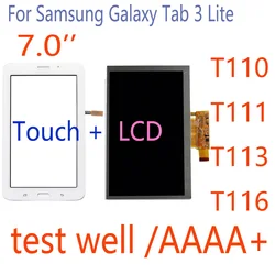 7’’ LCD For Samsung Galaxy Tab 3 Lite SM-T110 T111 T113 T116 T113NU LCD Display Touch Screen Digitizer Replacement Repair Parts