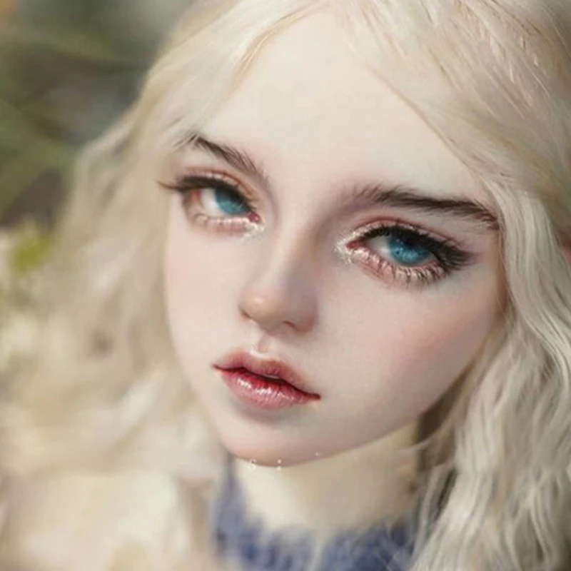 BJD SD Doll Movable Boneca Humanoide, Doll Spot, Doll Ball Joint, FT Âmbar, Resina, 1/3 Pontos