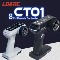 LDARC CT01 2.4GHz 8-Channel Professional Remote Controllor English and Chinese LCD Display for RC Model Car Boat
