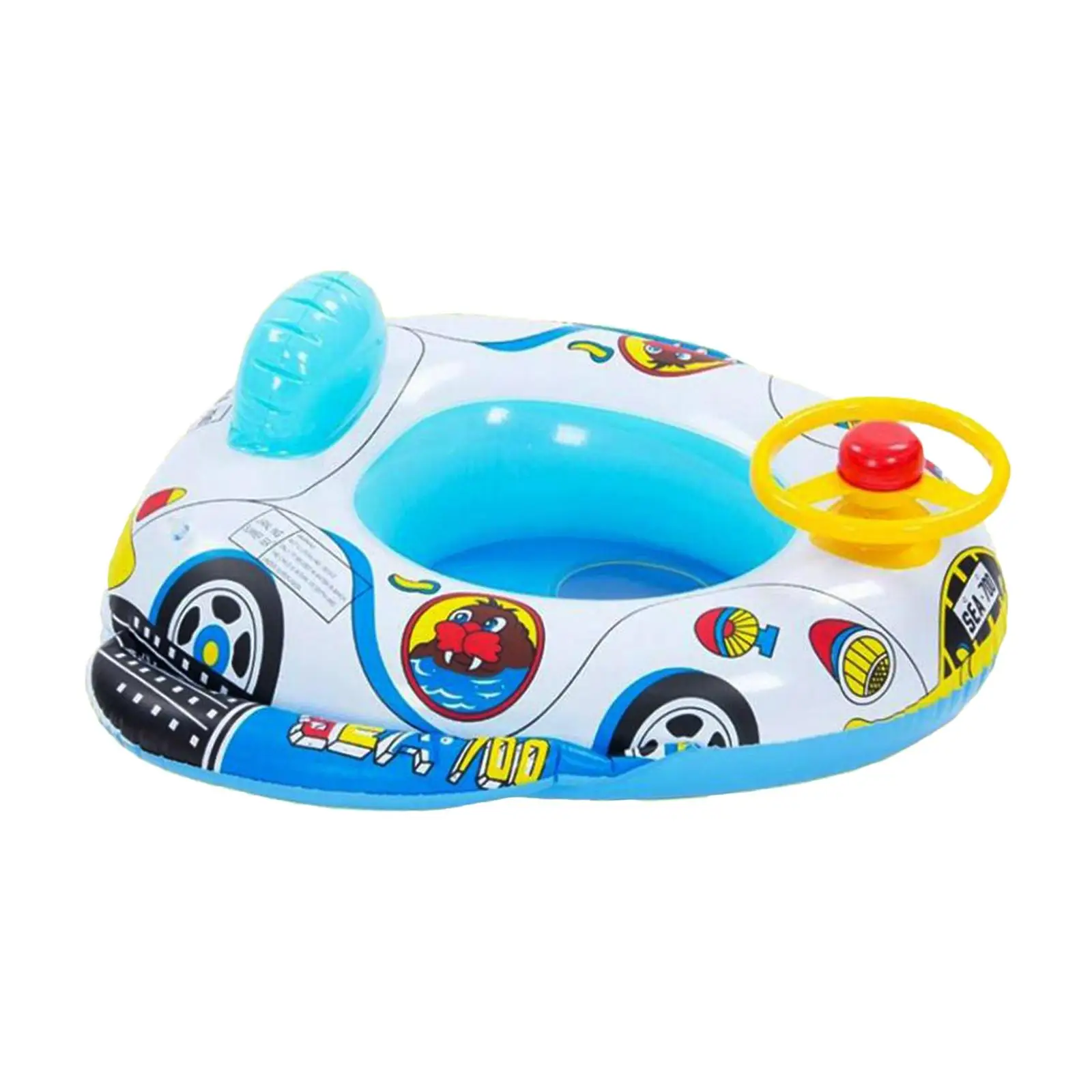 

Kids Inflatable Floats Seat Boat Swim Tube Rings Baby Swimming Pool Floats Swimming Rings for Surfing Yard Child Infants