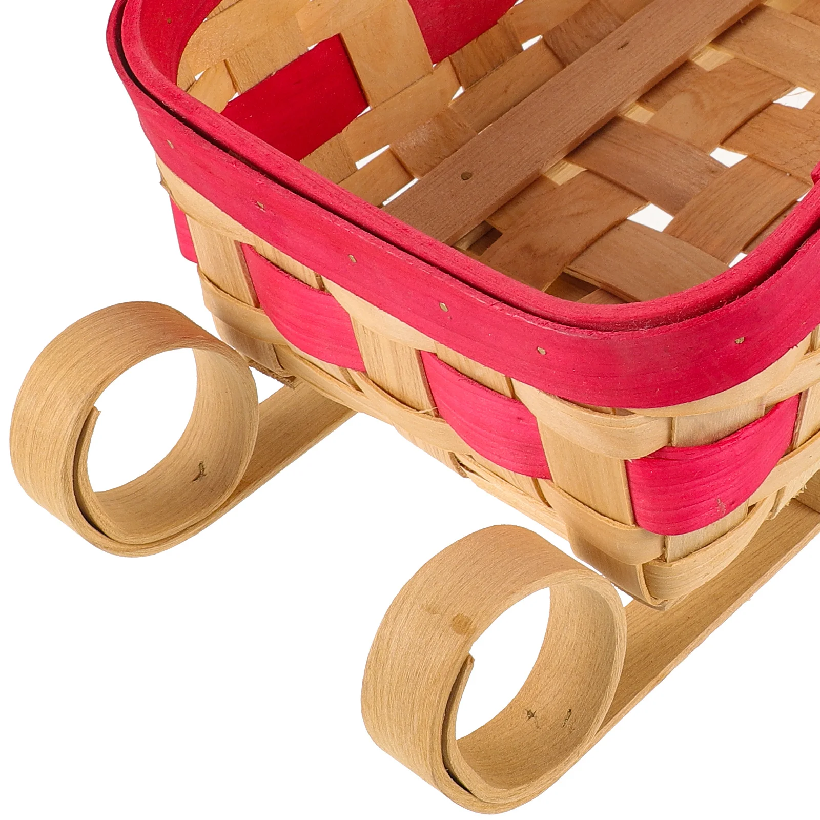 

Desktop Sleigh Ornament Christmas Table Decor Festive Sleigh Decoration for Home Party Xmas Holiday Decor Lightweight Compact