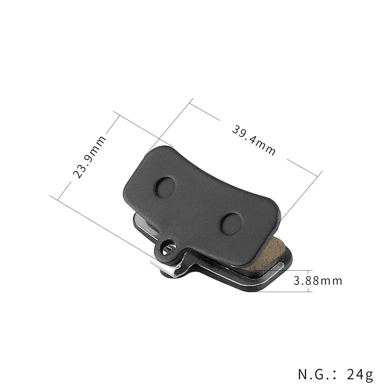 AHIMANO SAINT M810/M820/ZEE M640 M520andQUADIEMBrake Pad Metal Pads
