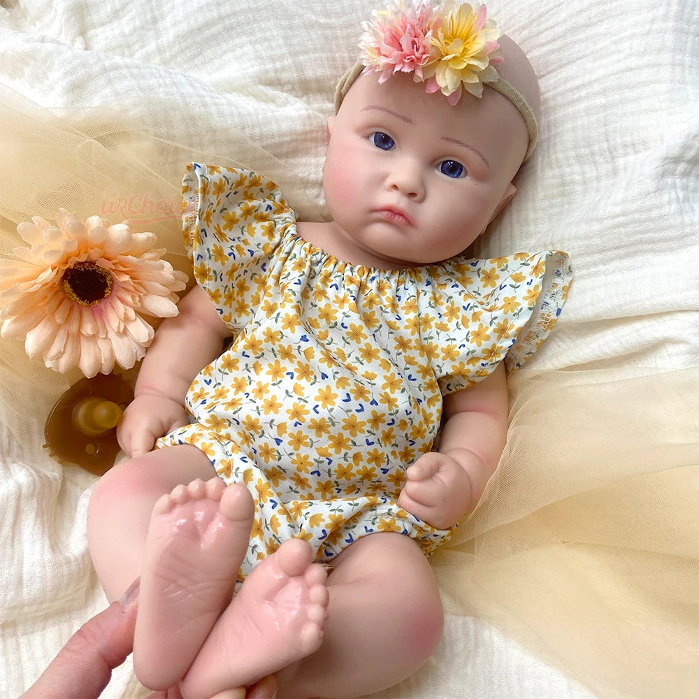 18-дюймовая кукла-реборн из си – обзор и цена Reborn Baby Doll Silicone Realistic