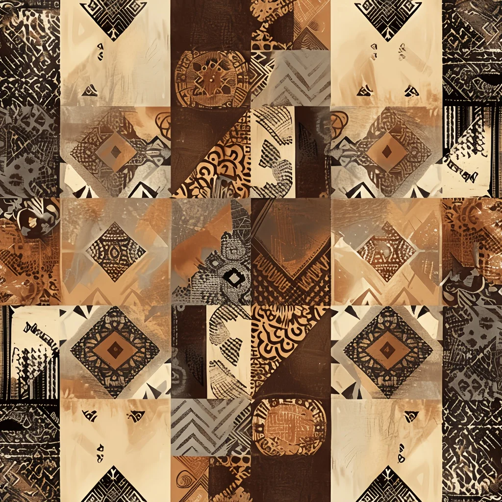 Bohemian Patchwork Tapestry - Perfect for Eclectic Home Decor - Stylish, Artistic Wall Hanging Adds Charm to Any Room