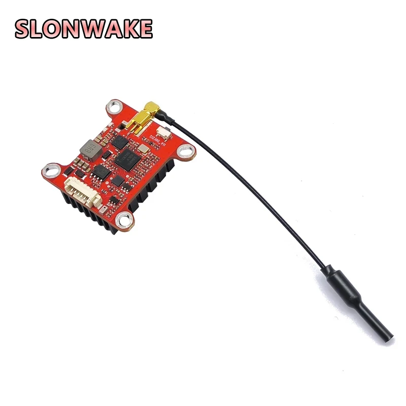 New 5.8G 48CH 1.6W Transmitter PitMode 200mW/500mW/800mW/1600mW Adjustable VTX 2-6S built in microphone for Long Range RC Model