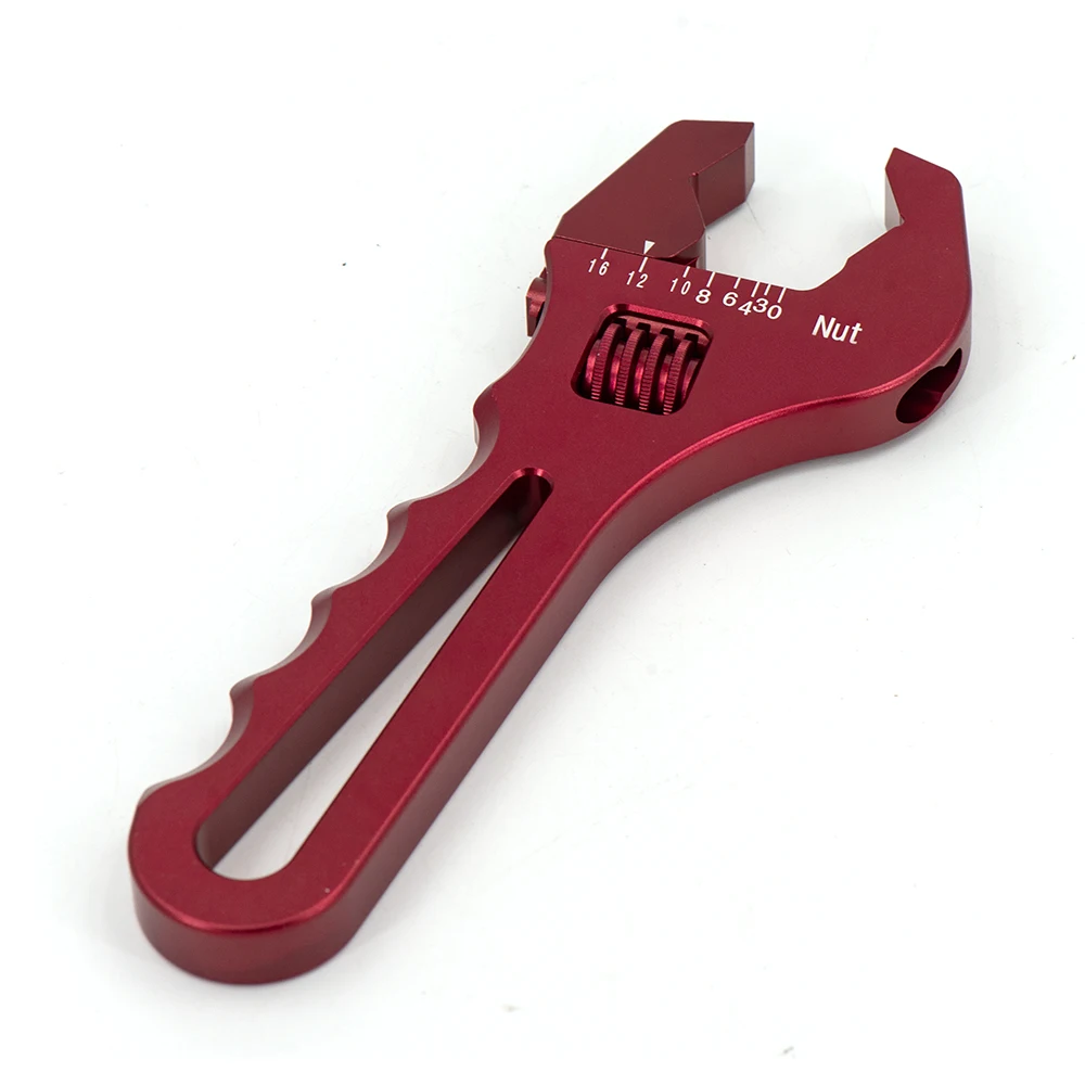 

AADD-Adjustable 3AN-16AN Aluminum WRENCH HOSE Fitting tool aluminum spanner AN 3 4 6 8 10 12 16
