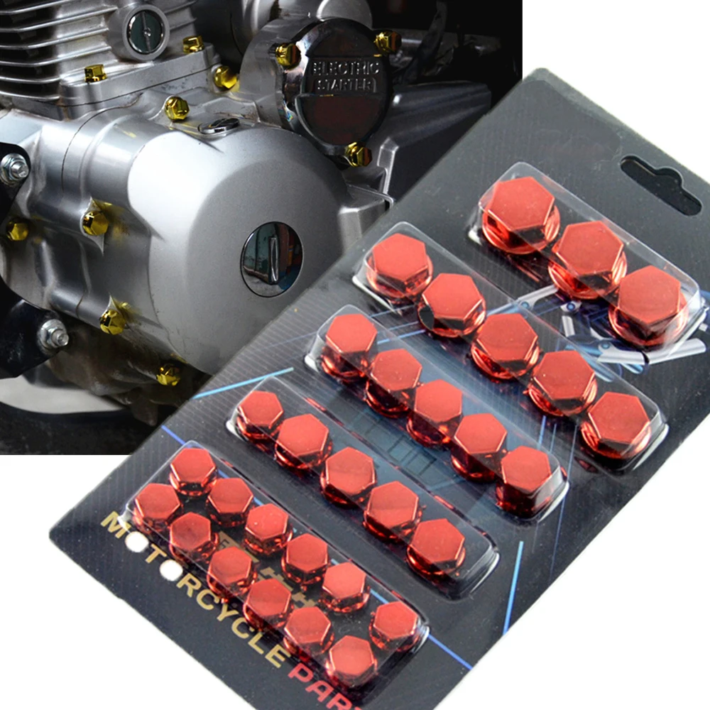 Motorcycle Accessories Decoration Nut Cover For Cb 500x Derbi Senda Tiger 800 Bmw C400gt Ducati Monster 937 Ktm Duke 790