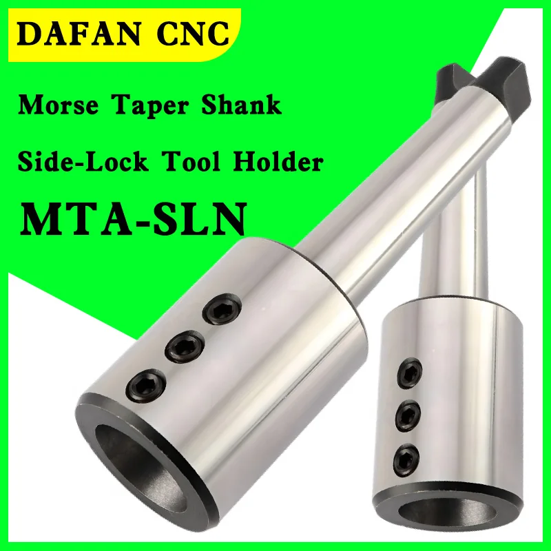 

MTA4-SLN32 Morse Taper Side Lock Tool Holder, Vertical External-Internal Coolant, U-Drill Straight Shank Adapter for CNC