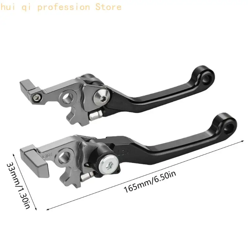 Ersatz-Aluminium-Motorrad-Handhebel-Set Links Rechts für 01 Serviceanwendungen H8WE – Detail 6