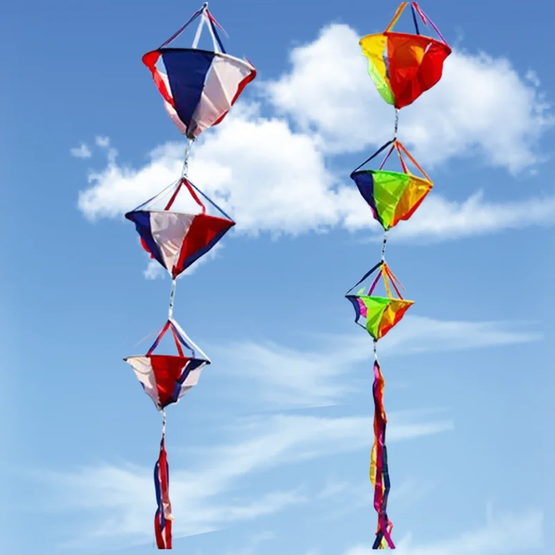 free shipping 3d kite windsocks kite tails flying outdoor game sport for adults kite accessories nylon fabric kite Snow sled air