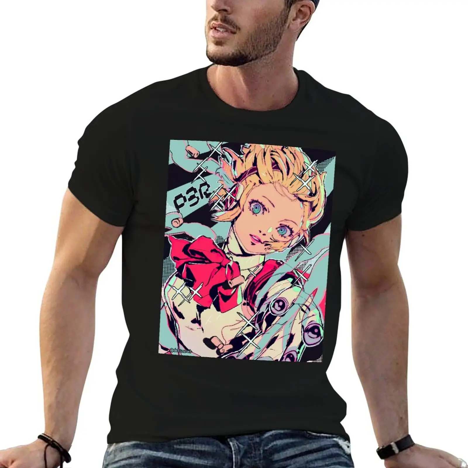 

Aigis P3R T-Shirt printed t shirts for man t shirt man luxury T-Shirt