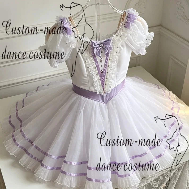 Graduation Ball Purple Performance Competition Dress Dance Dress Ballet Performance Dress Customization