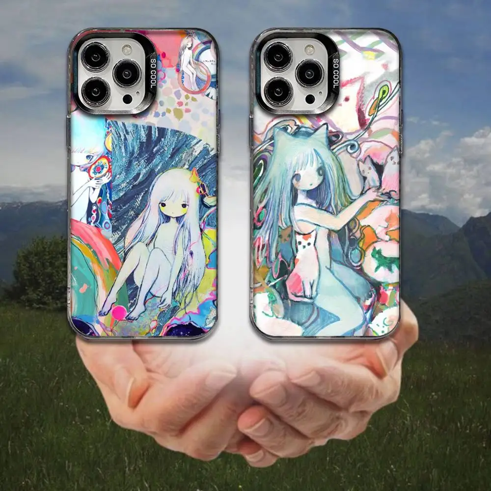 

Kikuo Anime Japan Music Phone Case For iPhone 16,15,14,13,12,11,8,7,Pro,Max,Plus,Mini,XS,SE Anti Fall Black Matte Hard