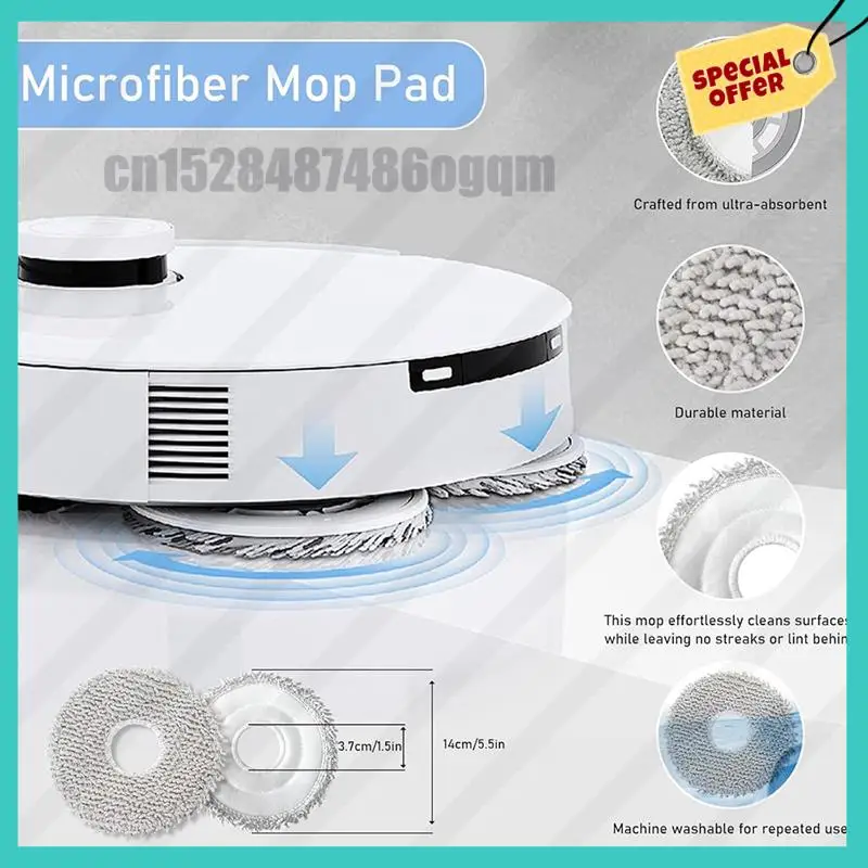 -ABJZ ملحقات المكنسة الكهربائية لمجموعة ملحقات المكنسة الكهربائية Ecovacs Deebot T50 Pro Omni