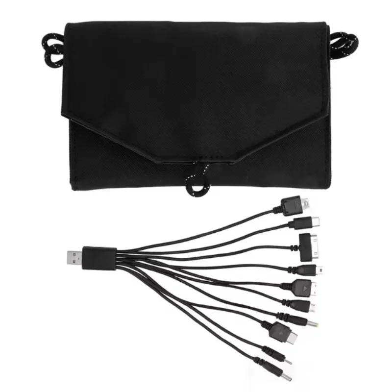 

24W single crystal solar outdoor charging folding bag 6v solar backpack with foldable function