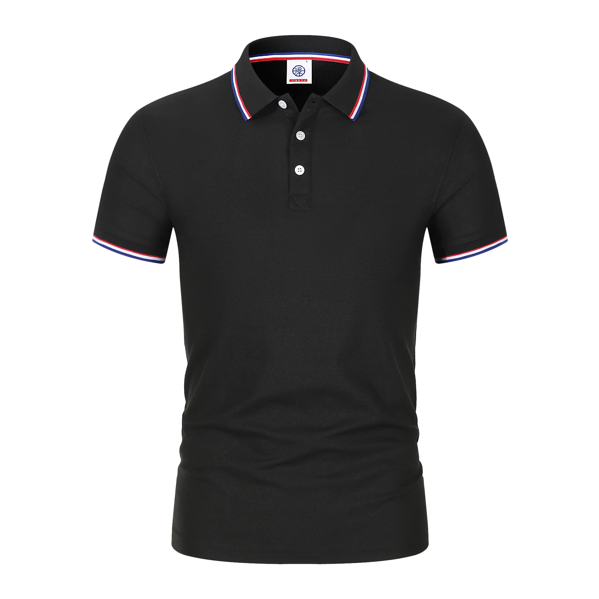 

2024 trendy versatile fashion summer men's new product hot sale fashion breathable polo shirt casual solid color slim Fit Top